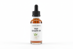 generate an image of Auntie B's Hair Growth oil with branded product ecommerce image