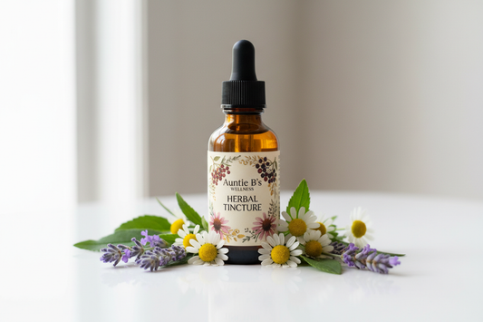 generate a ecommerce product Auntie B's Herbal Tincture